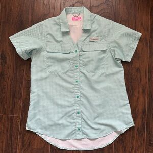 Habit Size Small UPF 40+ Pike's Pier Short Sleeve Vented Back Shirt